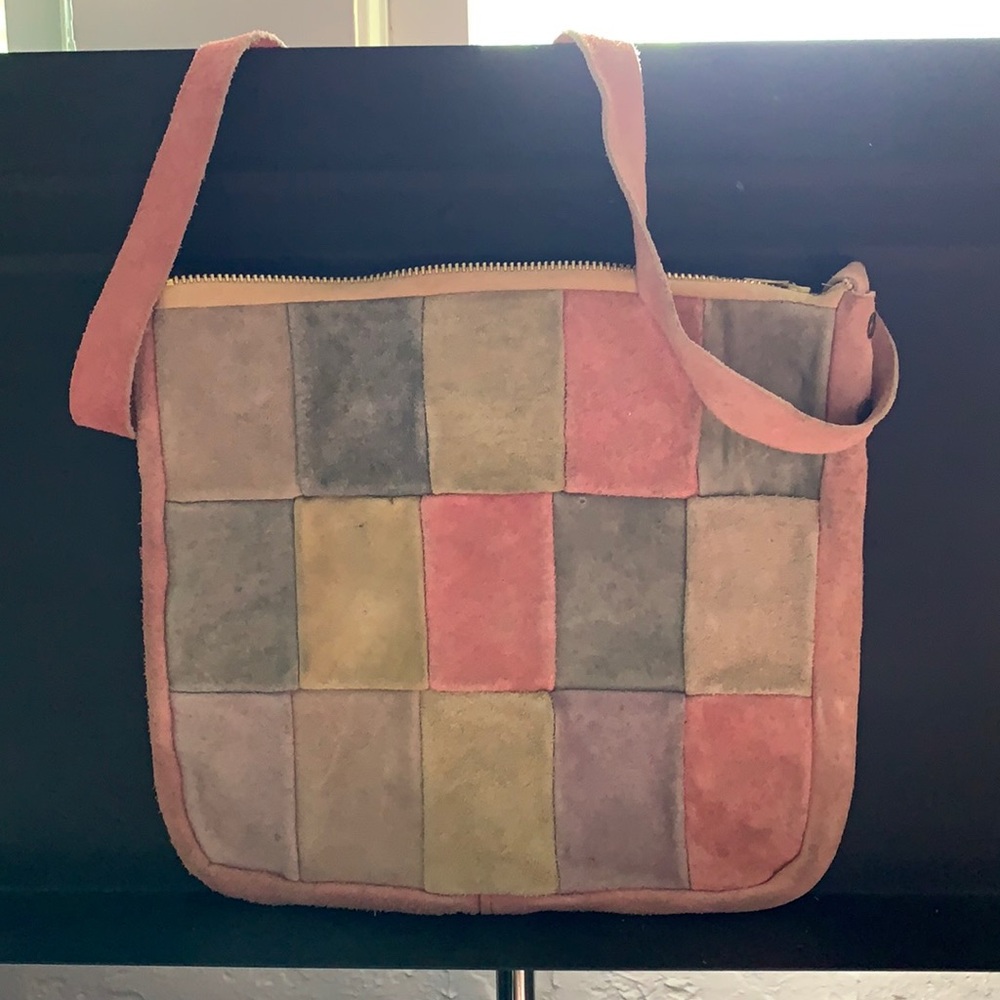Mister Ernest Suede Handbag